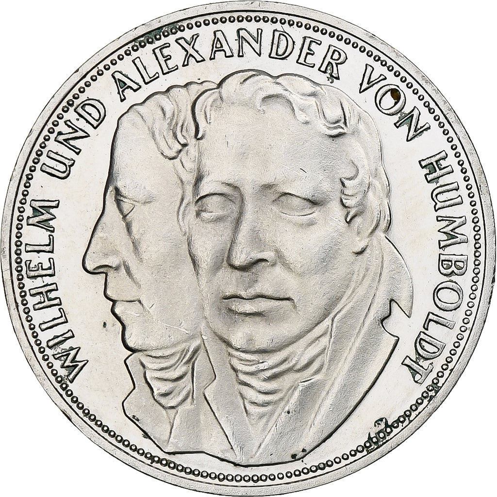 Moeda, ALEMANHA - REPÚBLICA FEDERAL, 5 Mark, 1967, Stuttgart, Germany, BE