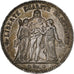 France, Hercule, 5 Francs, 1876, Paris, VF(30-35), Silver, KM:820.1