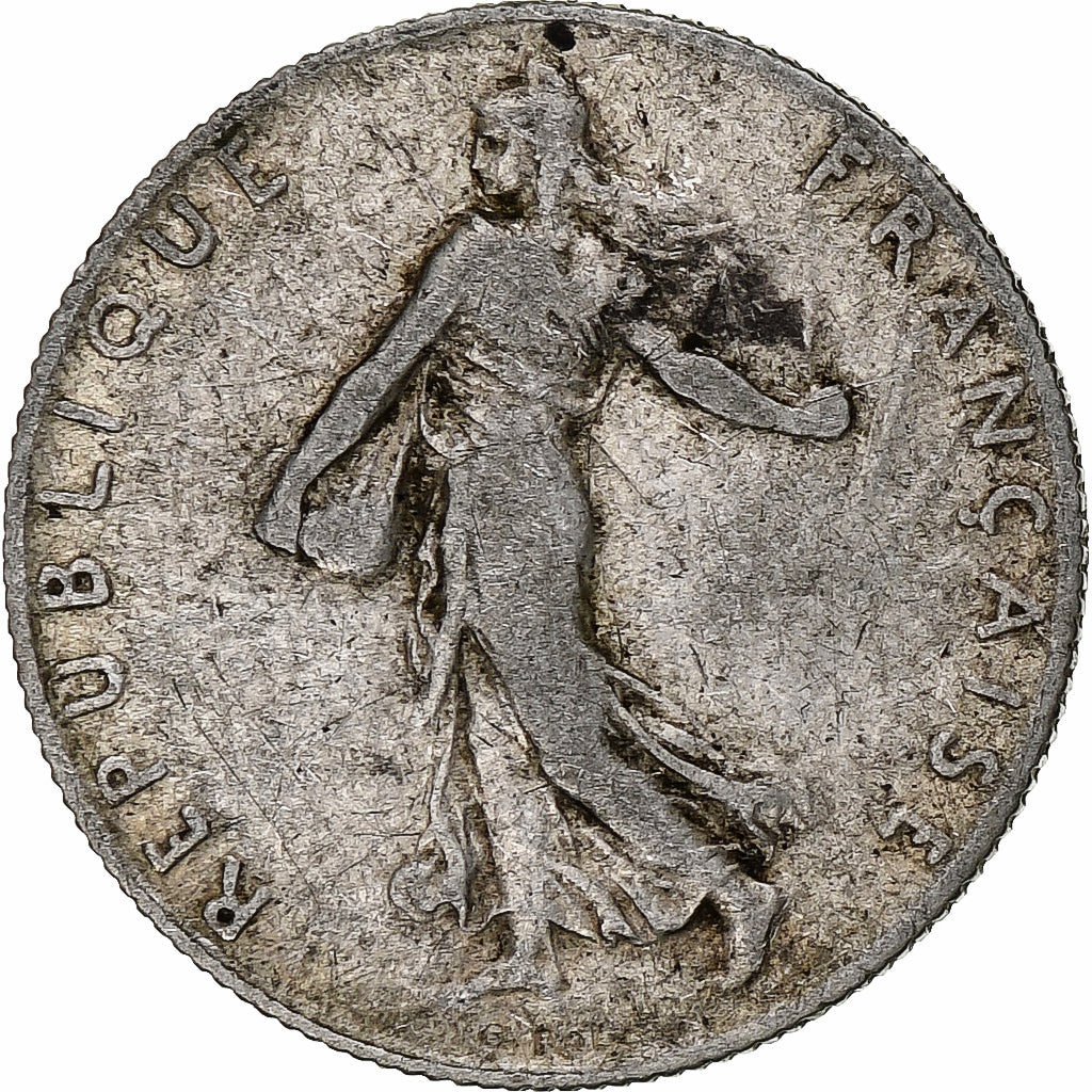Monnaie, France, Semeuse, 50 Centimes, 1902, Paris, TB+, Argent, KM:854