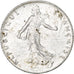 Francia, 50 Centimes, Semeuse, 1916, Paris, Plata, EBC, KM:854