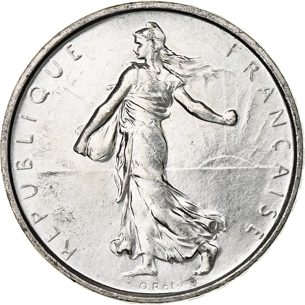 Coin, France, Semeuse, 5 Francs, 1960, MS(60-62), Silver, KM:926, Gadoury:770