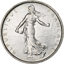 Moneta, Francja, Semeuse, 5 Francs, 1962, Paris, MS(60-62), Srebro, KM:926