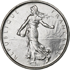 Münze, Frankreich, Semeuse, 5 Francs, 1963, Paris, VZ+, Silber, KM:926