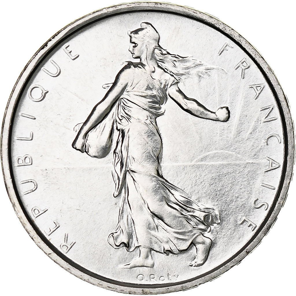 Coin, France, Semeuse, 5 Francs, 1964, Paris, MS(60-62), Silver, KM:926
