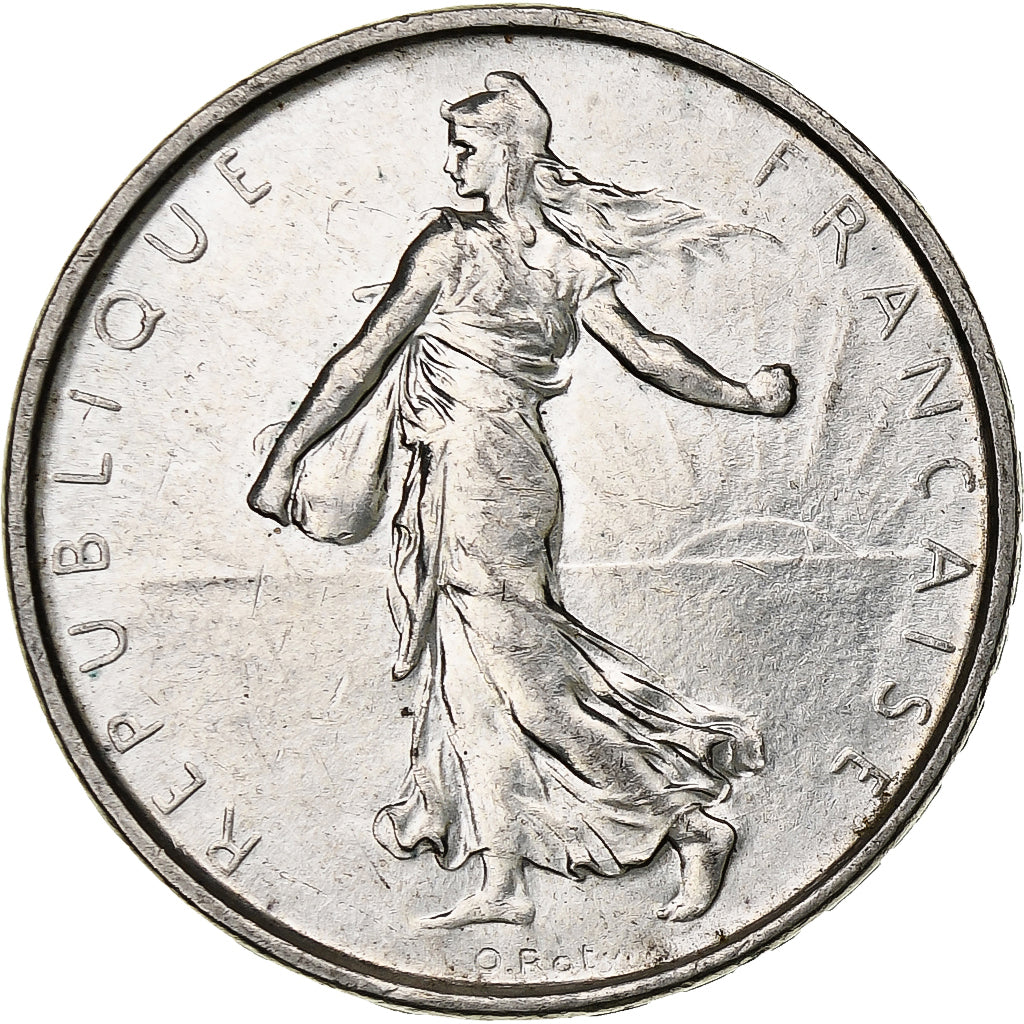 Coin, France, Semeuse, 5 Francs, 1962, Paris, MS(60-62), Silver, KM:926
