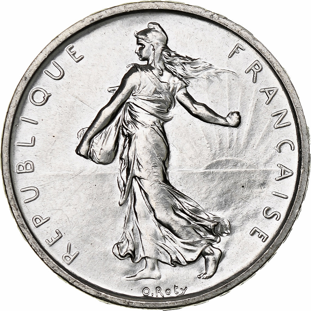 Coin, France, Semeuse, 5 Francs, 1960, MS(60-62), Silver, KM:926, Gadoury:770