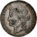 Moneda, Suiza, 5 Francs, 1890, Bern, BC+, Plata, KM:34