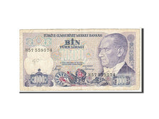 Banknot, Turcja, 1000 Lira, 1986, VF(20-25)