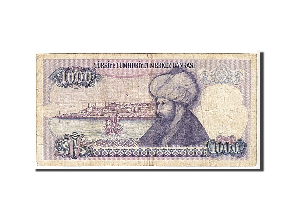 Geldschein, Türkei, 1000 Lira, 1986, S