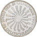 Moneta, Niemcy - RFN, 10 Mark, 1972, Hambourg, Proof, AU(55-58), Srebro, KM:130