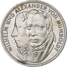GERMANY - FEDERAL REPUBLIC, 5 Mark, 1967, Stuttgart, Silver, MS(60-62), KM:120.1