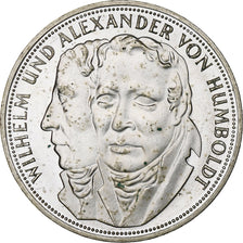GERMANIA - REPUBBLICA FEDERALE, 5 Mark, 1967, Stuttgart, Argento, SPL, KM:120.1