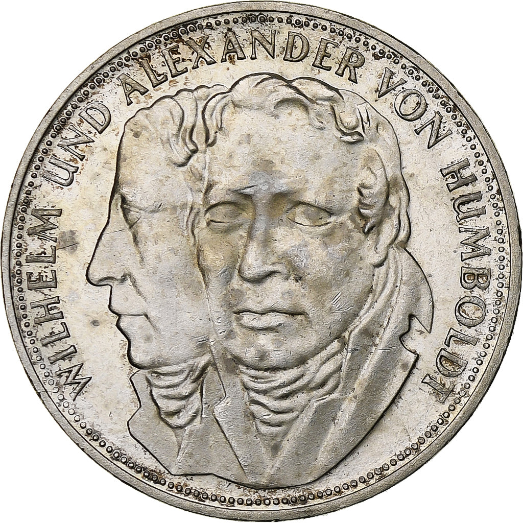 GERMANY - FEDERAL REPUBLIC, 5 Mark, 1967, Stuttgart, Silver, MS(60-62), KM:120.1