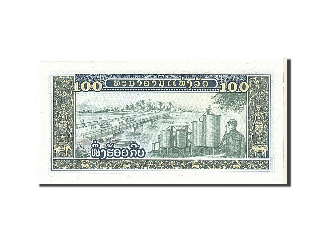 Banconote, Laos, 100 Kip, 1979, SPL