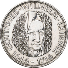 GERMANIA - REPUBBLICA FEDERALE, 5 Mark, 1966, Munich, Argento, BB+, KM:119.1