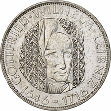 ALEMANIA - REPÚBLICA FEDERAL, 5 Mark, 1966, Munich, Plata, MBC+, KM:119.1