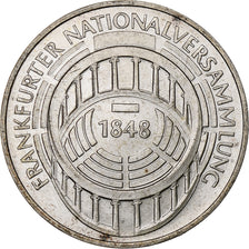 GERMANY - FEDERAL REPUBLIC, 5 Mark, 1973, Karlsruhe, Silver, AU(55-58), KM:137