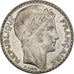 France, 20 Francs, Turin, 1933, Paris, Rameaux longs, Argent, SUP, Gadoury:852