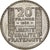 Francja, 20 Francs, Turin, 1933, Paris, Rameaux longs, Srebro, AU(55-58)