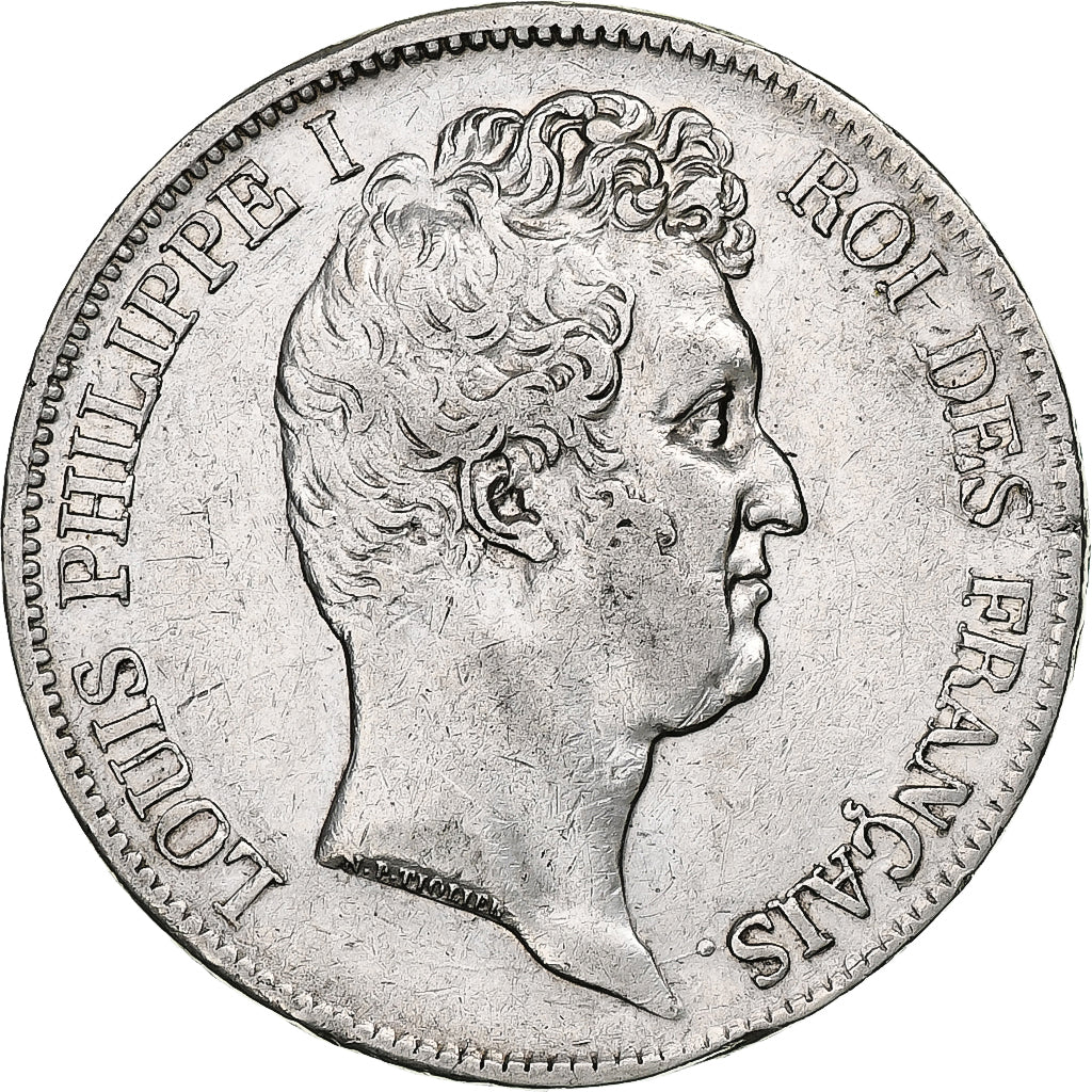 Coin, France, Louis-Philippe, 5 Francs, 1831, Limoges, VF(30-35), Silver