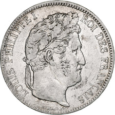 Coin, France, Louis-Philippe, 5 Francs, 1838, Paris, VF(30-35), Silver