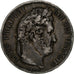 Francja, 5 Francs, Louis-Philippe, 1837, Rouen, Srebro, VF(30-35), Gadoury:678