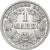 ALEMANIA - IMPERIO, Wilhelm II, Mark, 1908, Hambourg, Plata, MBC, KM:14