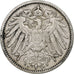 GERMANY - EMPIRE, Wilhelm II, Mark, 1908, Karlsruhe, Silver, VF(30-35), KM:14