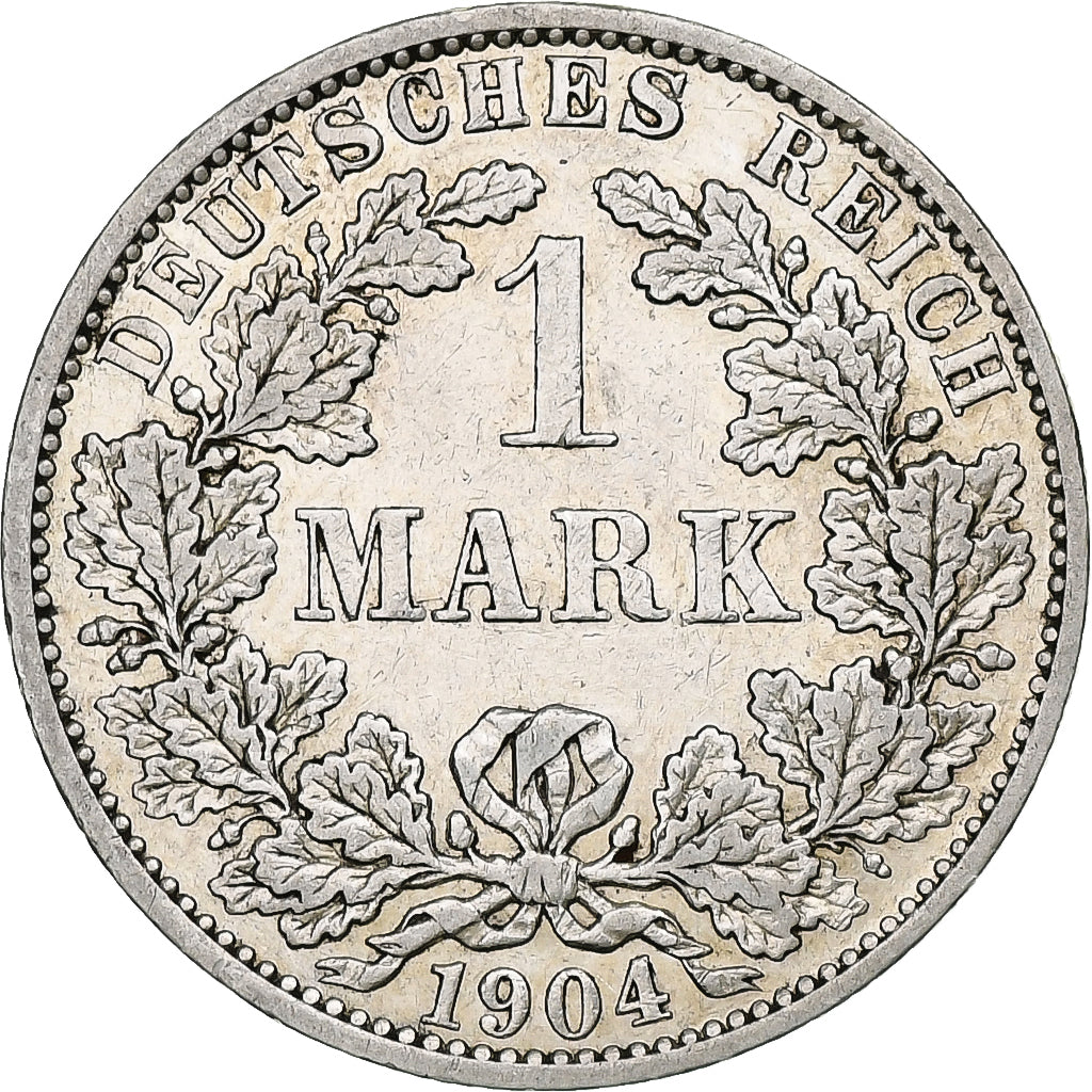 Moneta, GERMANIA - IMPERO, Wilhelm II, Mark, 1904, Berlin, BB, Argento, KM:14