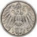 GERMANY - EMPIRE, Wilhelm II, Mark, 1909, Berlin, Silber, SS+, KM:14