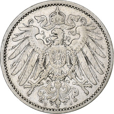 GERMANY - EMPIRE, Wilhelm II, Mark, 1902, Hambourg, Silver, EF(40-45), KM:14