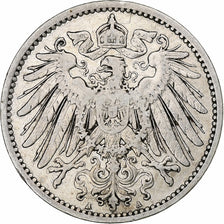 Coin, GERMANY - EMPIRE, Wilhelm II, Mark, 1902, Berlin, EF(40-45), Silver, KM:14