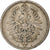 GERMANY - EMPIRE, Wilhelm I, Mark, 1878, Hambourg, Silver, VF(20-25), KM:7