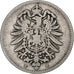 Coin, GERMANY - EMPIRE, Wilhelm I, Mark, 1878, Stuttgart, VF(20-25), Silver,KM 7