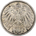 ALEMANIA - IMPERIO, Wilhelm II, Mark, 1906, Berlin, Plata, MBC, KM:14