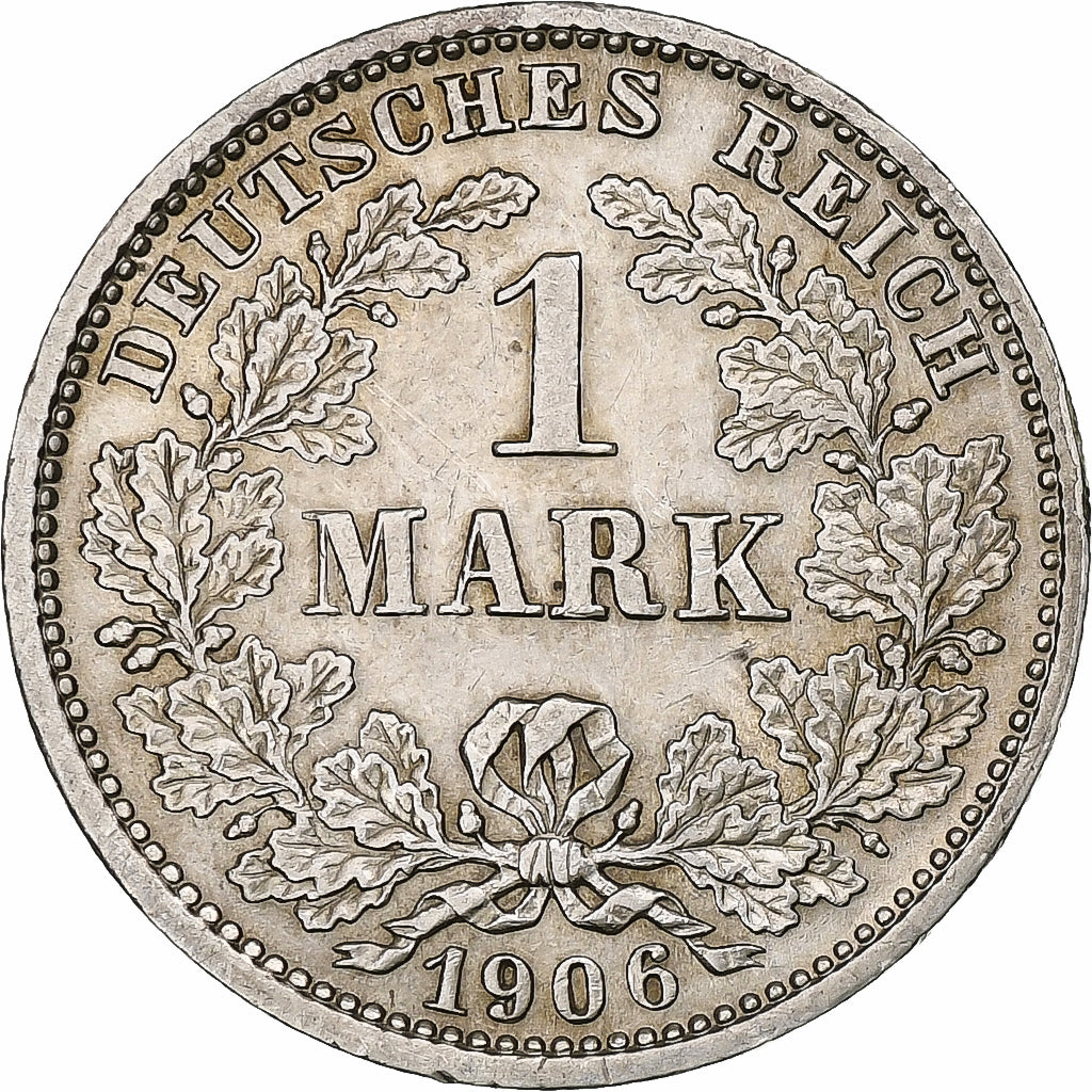 Münze, GERMANY - EMPIRE, Wilhelm II, Mark, 1906, Munich, SS, Silber, KM:14