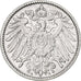 GERMANY - EMPIRE, Wilhelm II, Mark, 1892, Karlsruhe, Silver, EF(40-45), KM:14