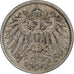 GERMANY - EMPIRE, Wilhelm II, Mark, 1896, Munich, Silver, EF(40-45), KM:14