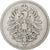 GERMANY - EMPIRE, Wilhelm I, Mark, 1875, Darmstadt, Silber, S+, KM:7