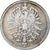 GERMANY - EMPIRE, Mark, 1876, Munich, KM #7, EF(40-45), Silver, 24, 5.35