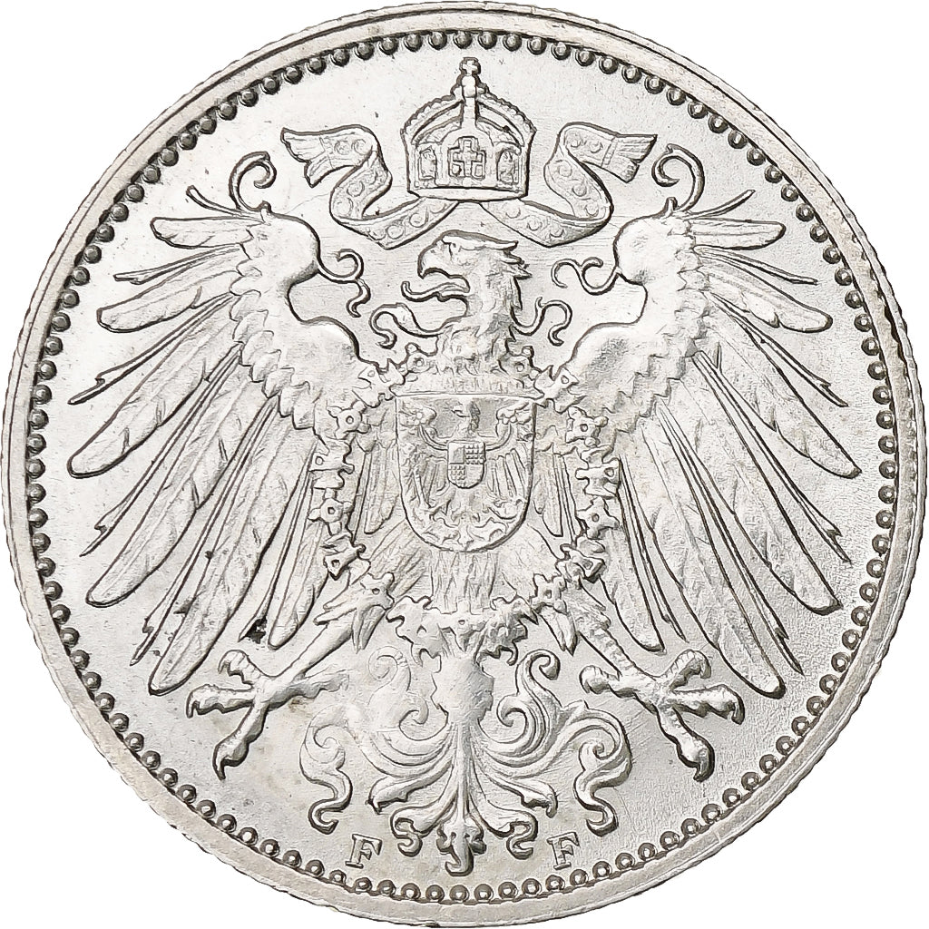 Monnaie, GERMANY - EMPIRE, Wilhelm II, Mark, 1916, Stuttgart, TTB+, Argent,KM 14