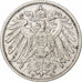 GERMANY - EMPIRE, Wilhelm II, Mark, 1910, Munich, Silver, EF(40-45), KM:14