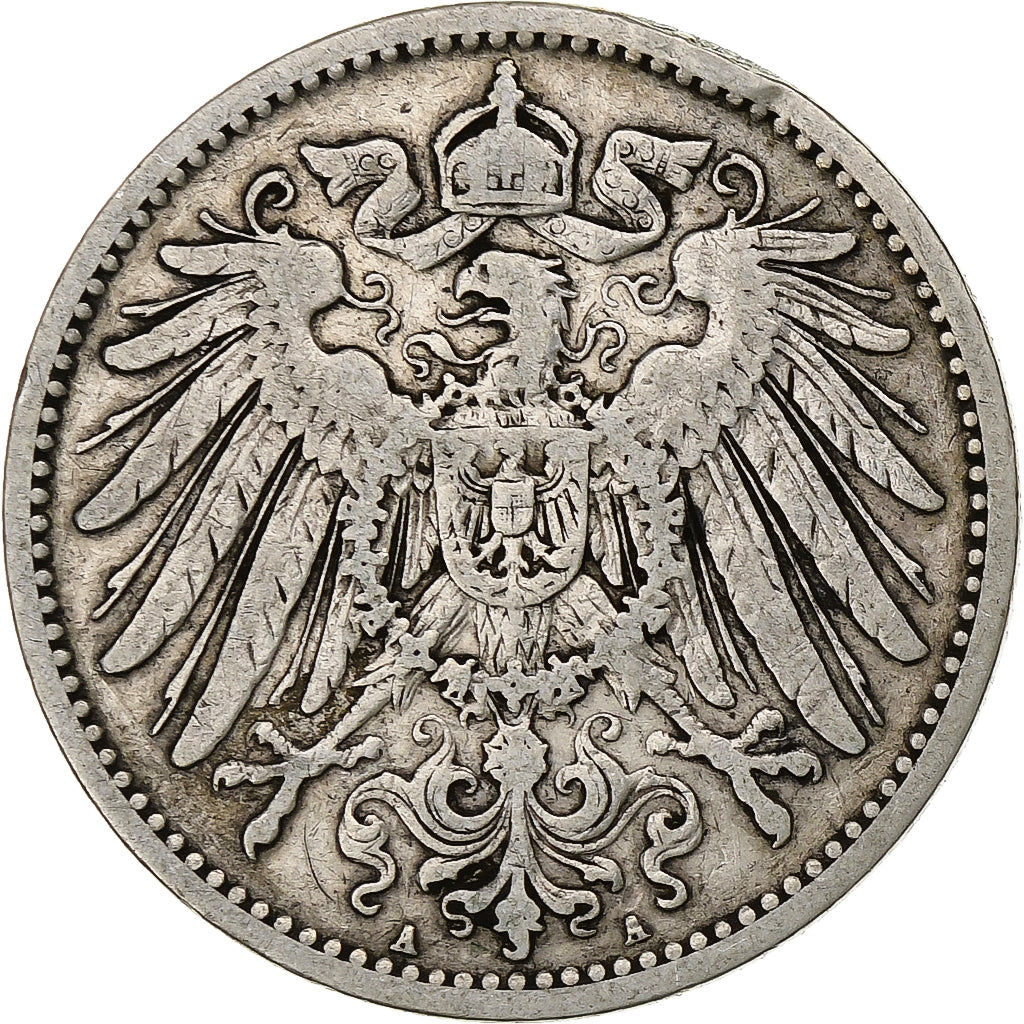 Coin, GERMANY - EMPIRE, Wilhelm II, Mark, 1903, Berlin, EF(40-45), Silver, KM:14