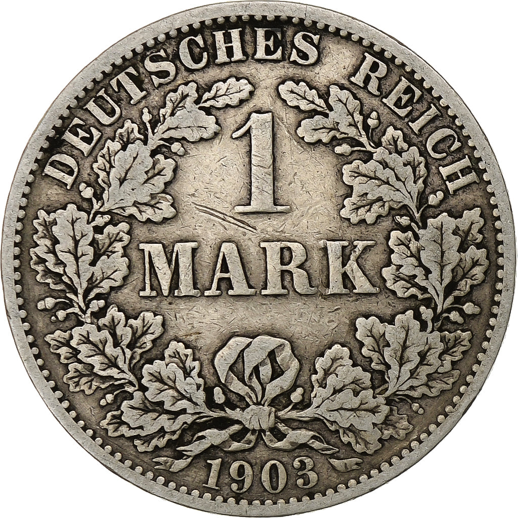 Münze, GERMANY - EMPIRE, Wilhelm II, Mark, 1903, Berlin, SS, Silber, KM:14