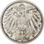 ALEMANIA - IMPERIO, Wilhelm II, Mark, 1903, Karlsruhe, Plata, MBC, KM:14