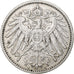 GERMANIA - IMPERO, Wilhelm II, Mark, 1907, Berlin, Argento, BB, KM:14