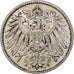 NIEMCY - IMPERIUM, Wilhelm II, Mark, 1907, Stuttgart, Srebro, EF(40-45), KM:14