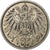 NIEMCY - IMPERIUM, Wilhelm II, Mark, 1907, Berlin, Srebro, AU(50-53), KM:14