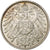 DUITSLAND - KEIZERRIJK, Wilhelm II, Mark, 1914, Stuttgart, Zilver, PR+