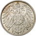 GERMANY - EMPIRE, Wilhelm II, Mark, 1914, Stuttgart, Silver, MS(60-62)